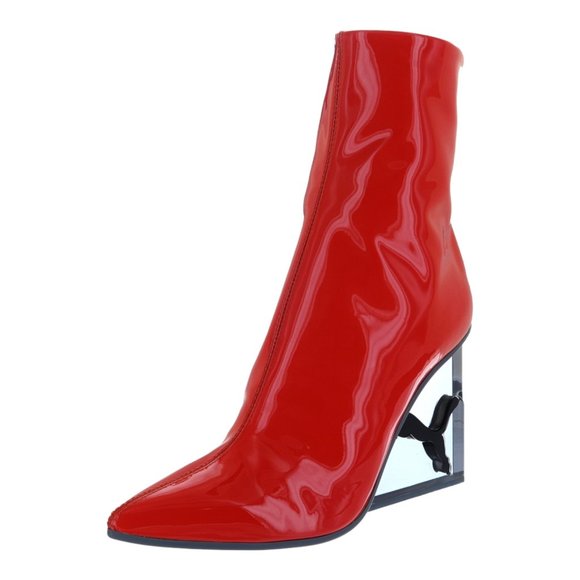Puma Shoes - Puma Fenty Cat Wedge Patent Women's Fashion Boots